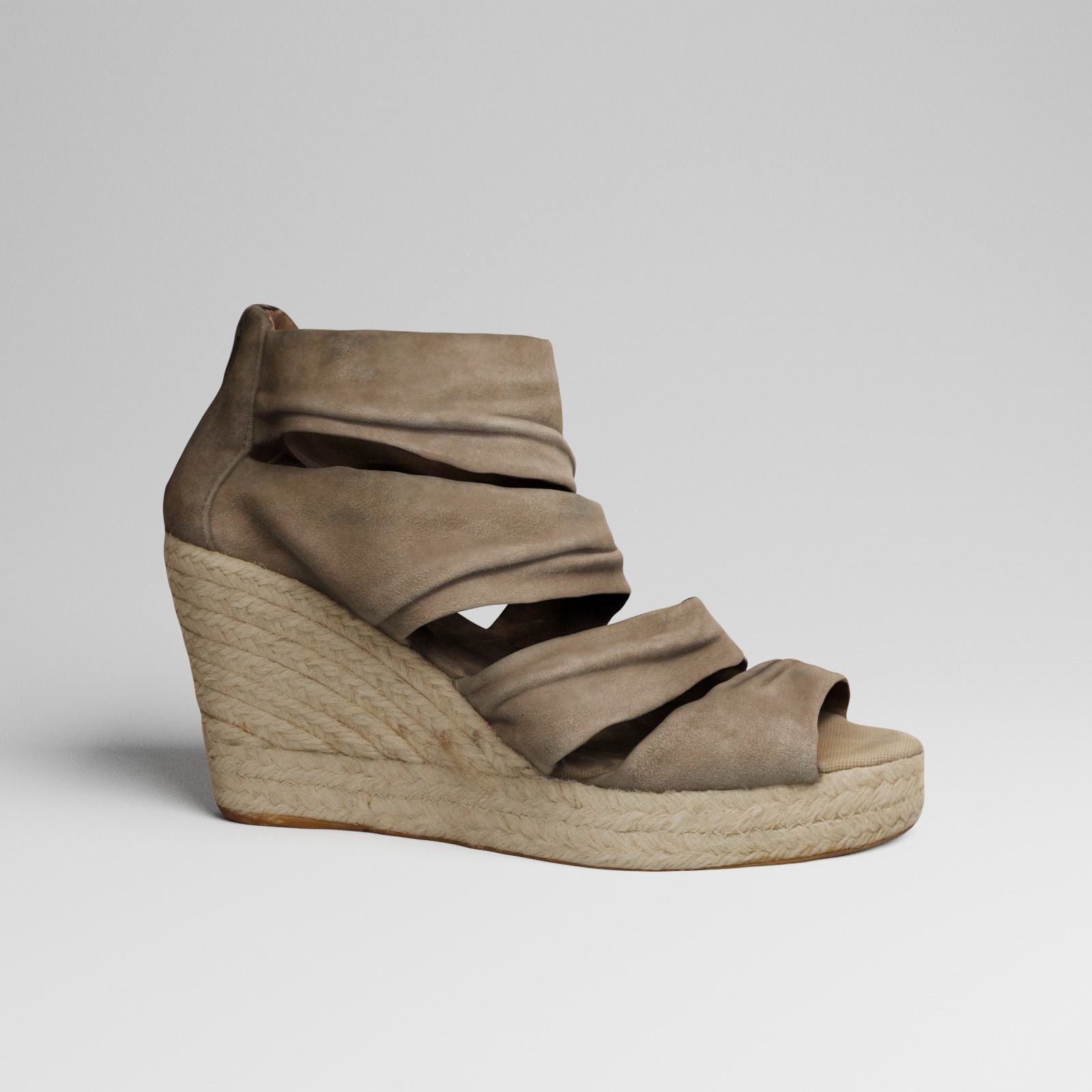 Womens Sandal 3d scan 3D model_7