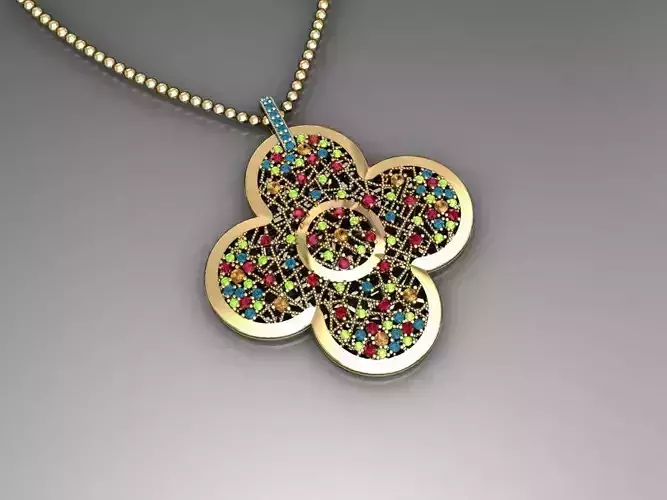 H192- Diamond NECKLACE 