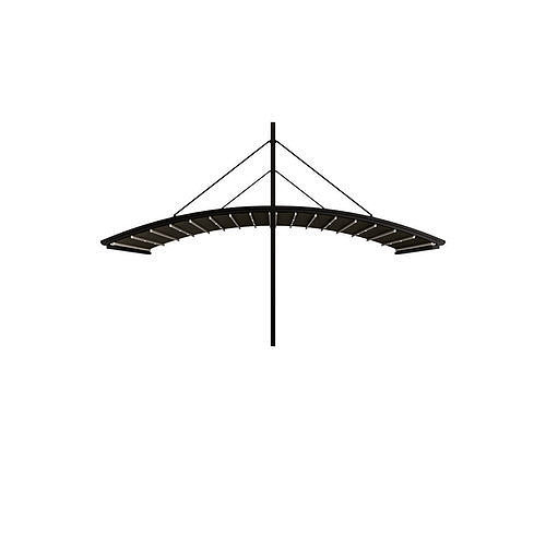 Motorized Pergola 6a oil rubbed bronze 3D model