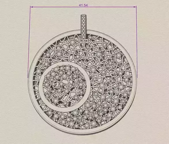 H193- Diamond NECKLACE 