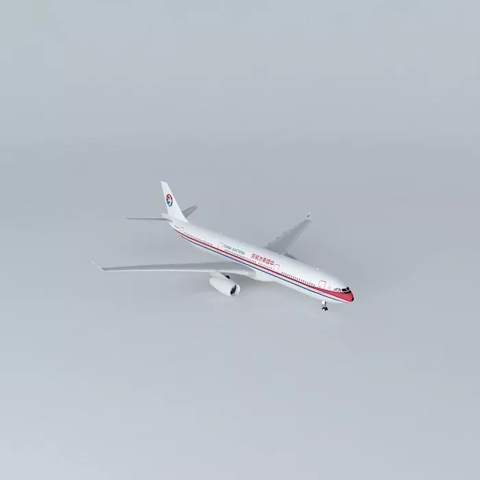 China Eastern Airlines China Eastern Airlines Airbus A330 343... Free 3D model