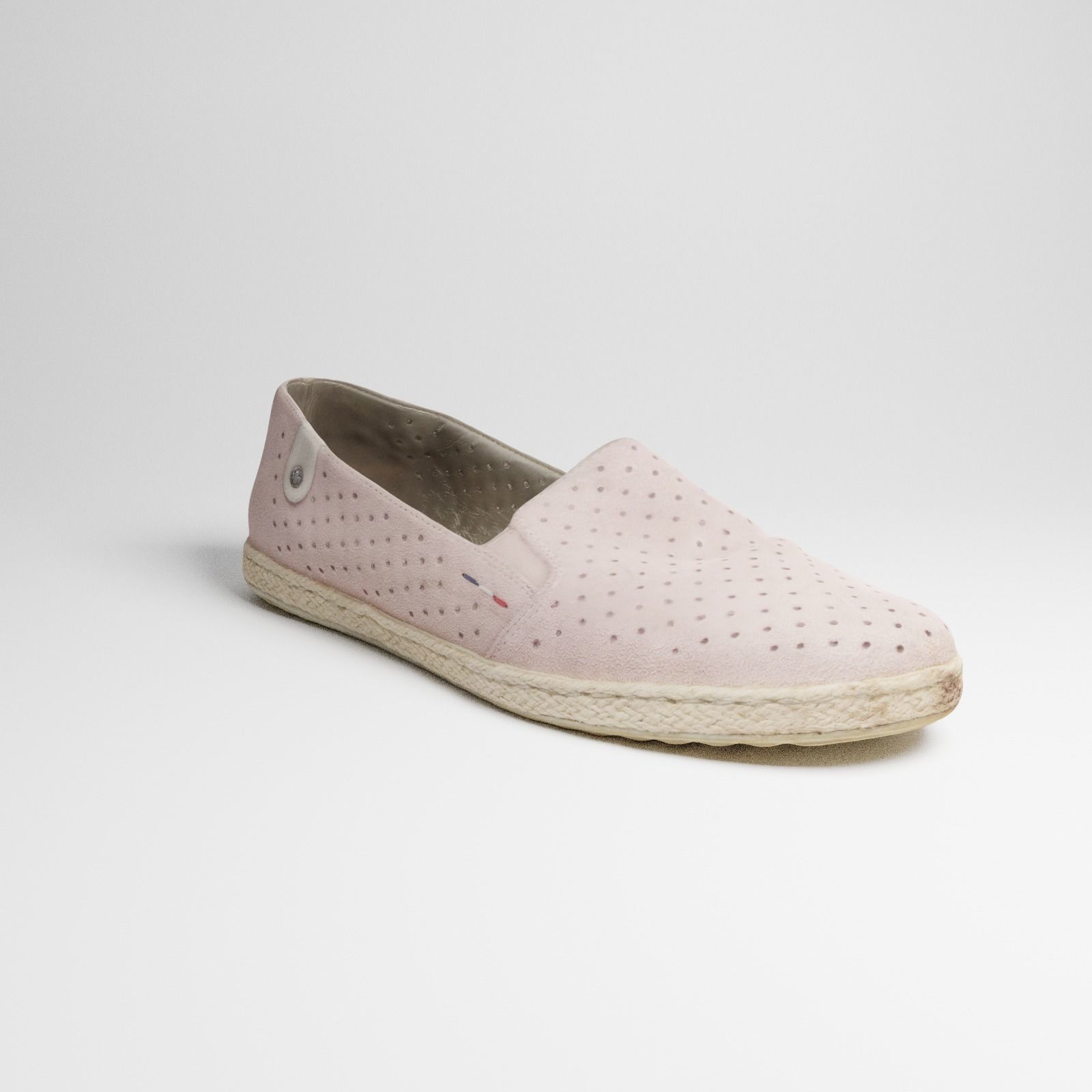 Light womens summer sandale  3D model_5