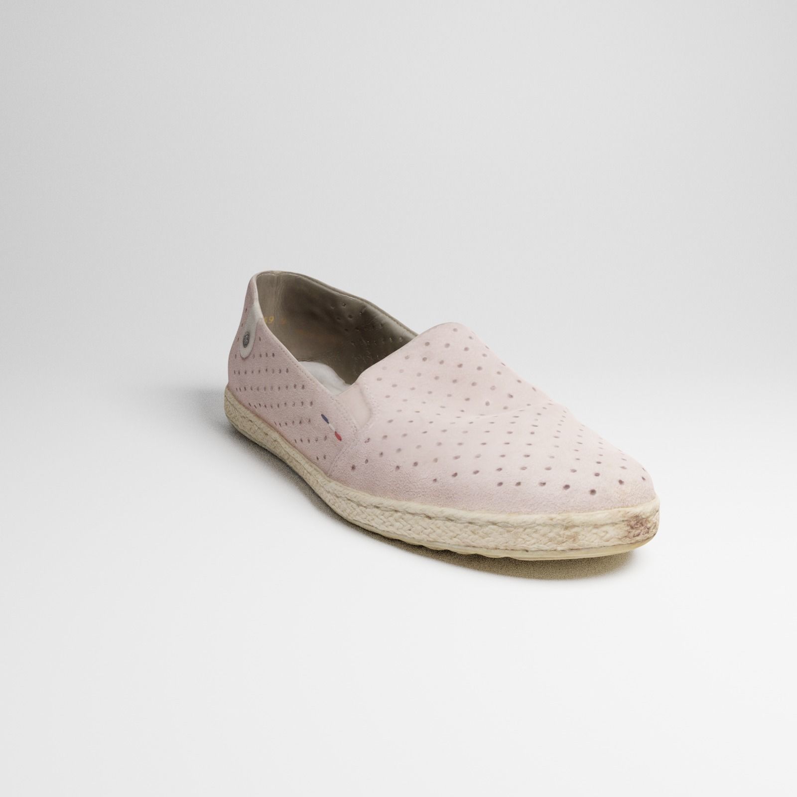 Light womens summer sandale  3D model_23