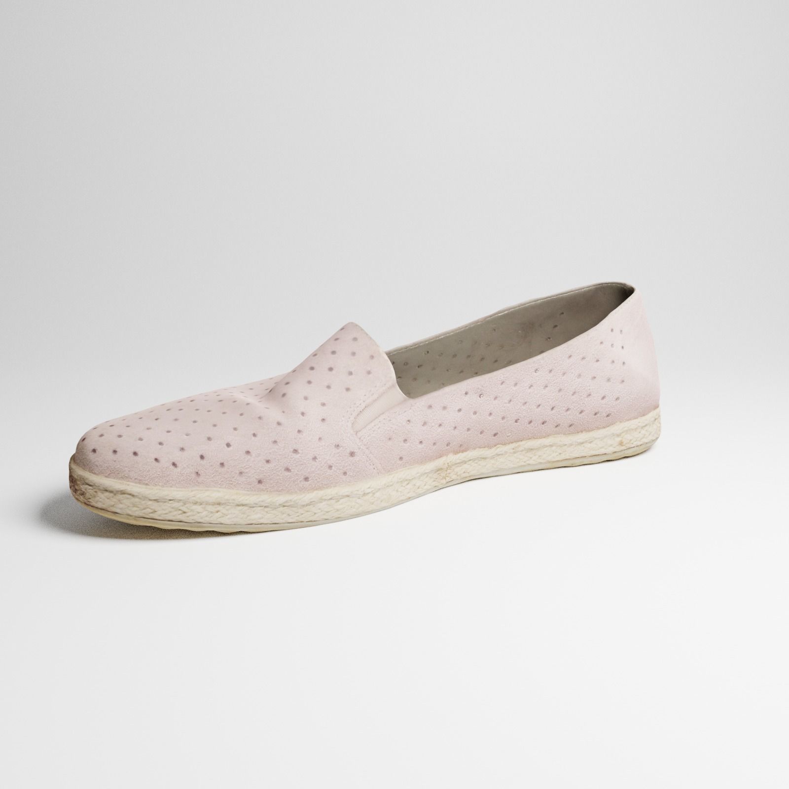 Light womens summer sandale  3D model_18