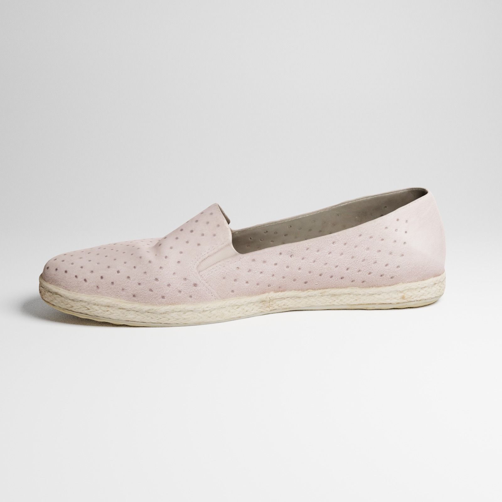 Light womens summer sandale  3D model_17