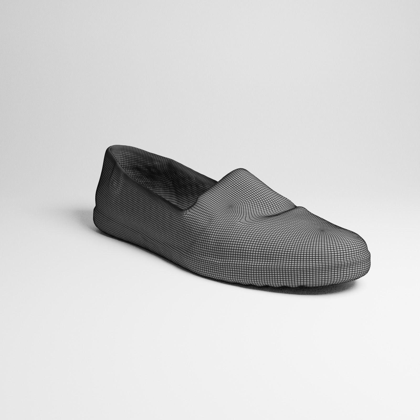 Light womens summer sandale  3D model_2