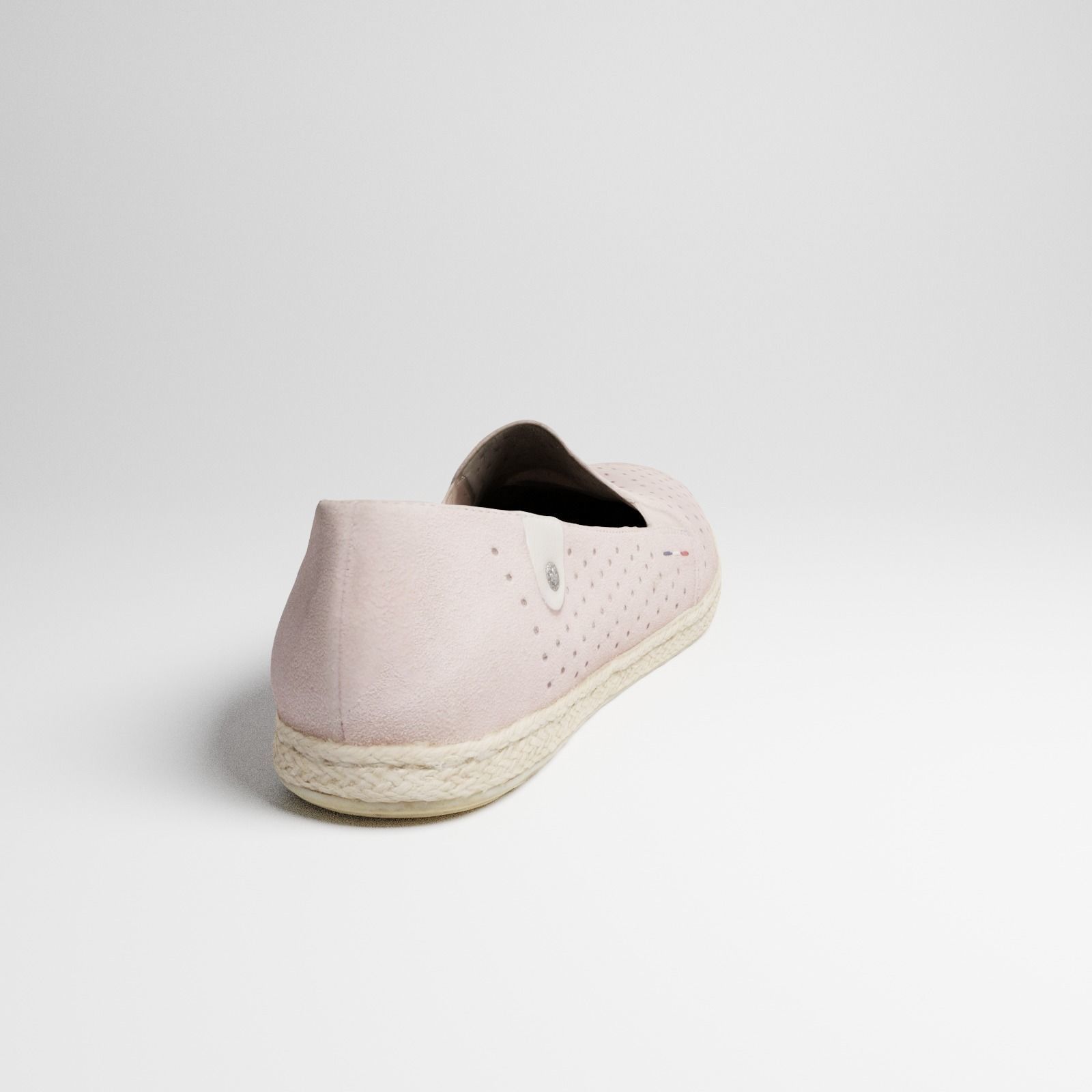 Light womens summer sandale  3D model_11