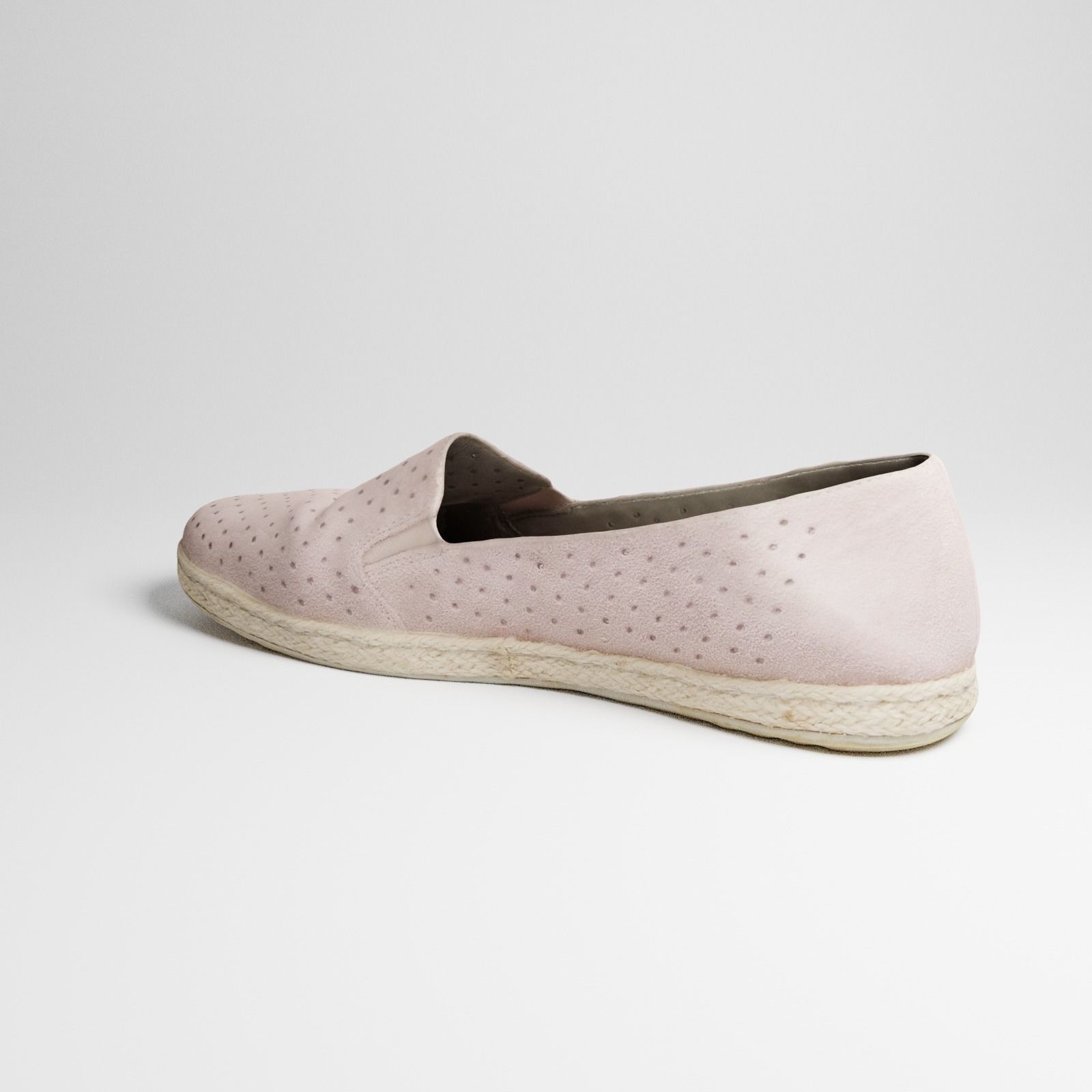 Light womens summer sandale  3D model_15