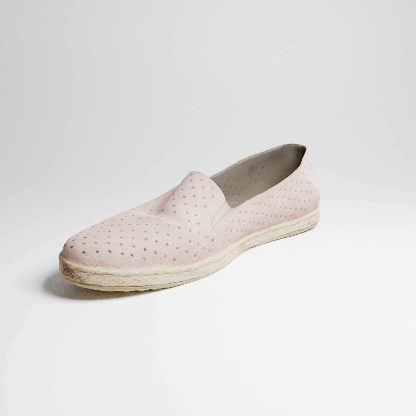 Light womens summer sandale  3D model_19