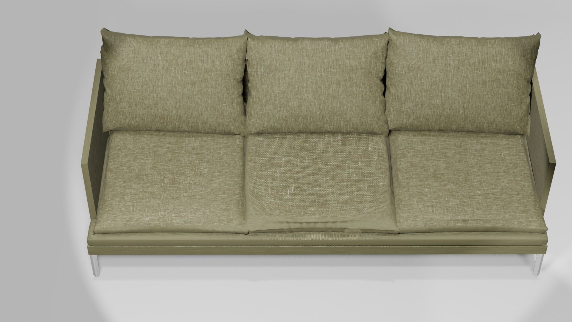 Couch sofa 3D model_3