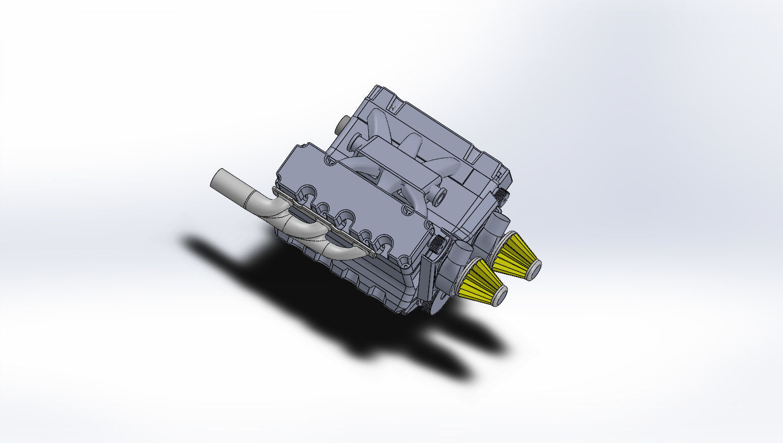 assembly and part for car engine 3D model_6