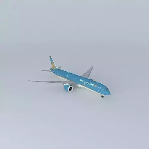Vietnam Airlines Boeing 787 9 Dreamliner VN A861  New Livery ... Free 3D model