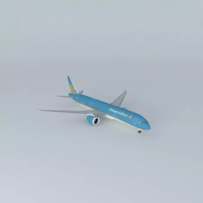 Vietnam Airlines Boeing 787 9 Dreamliner VN A861  New Livery ... Free 3D model_0