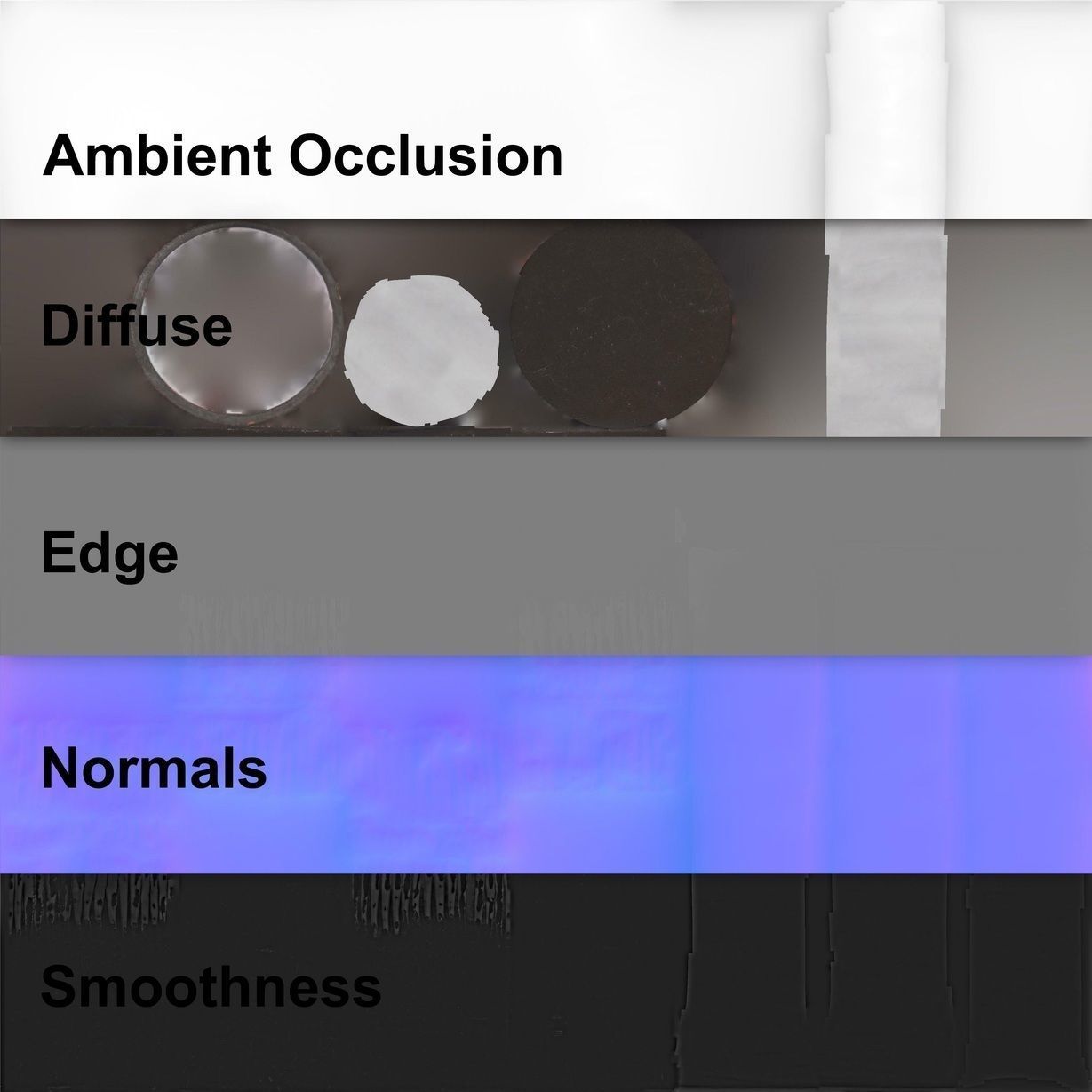 Ceramic Vintage Flower Vase 3d Scan 3D model_4