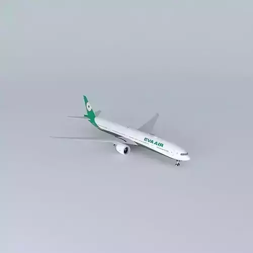 Eva Air  Boeing 777 35E ER B 16725  New Livery 2015 Wi-Fi Dome 