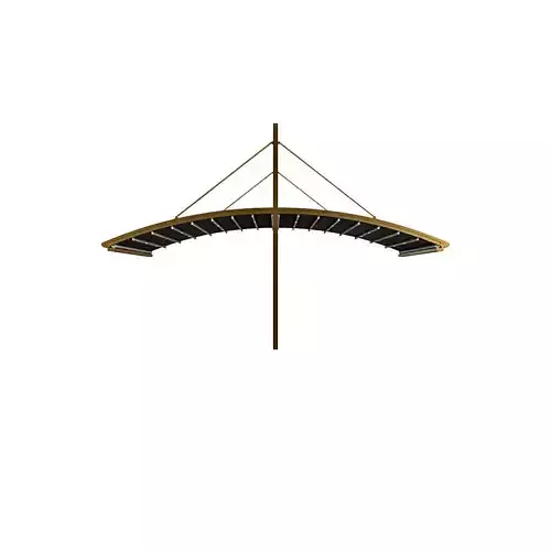 Motorized Pergola 6a brass furniture matte