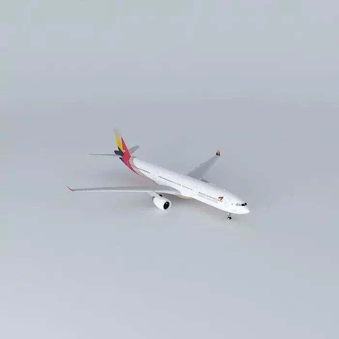Asiana Airlines Asiana Airlines Airbus A330 323X 2013 Free 3D model