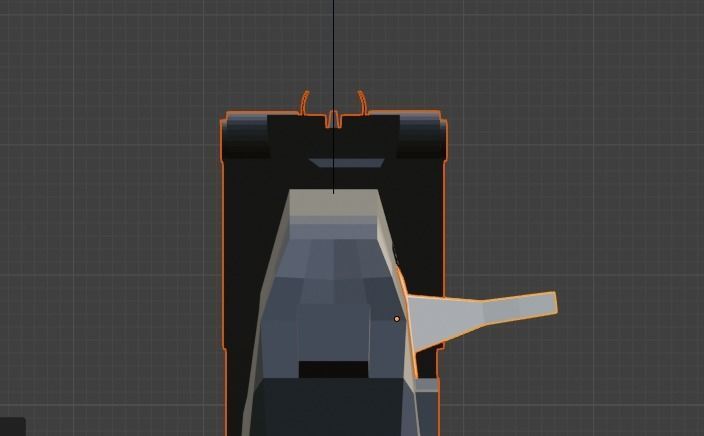 Ak-47 rifle 3D model_7