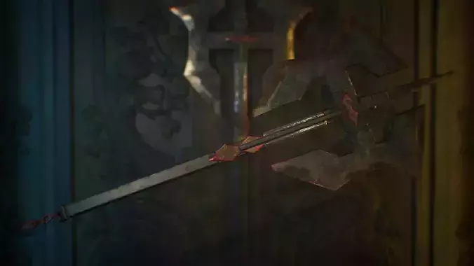 Medieval Axe - Two hands - Magic