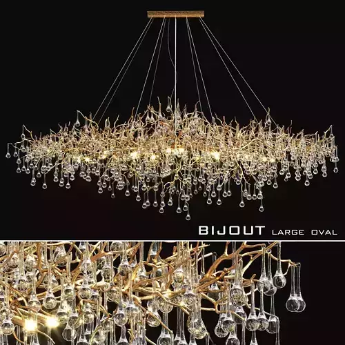 Serip bijout oval 3D model