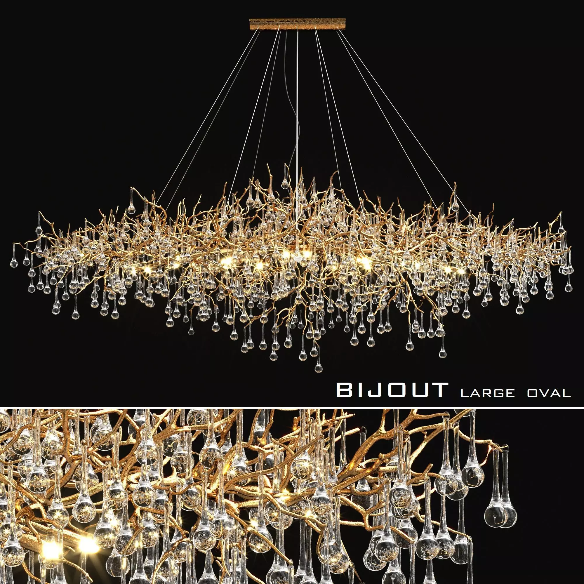 Serip bijout oval 3D model_0