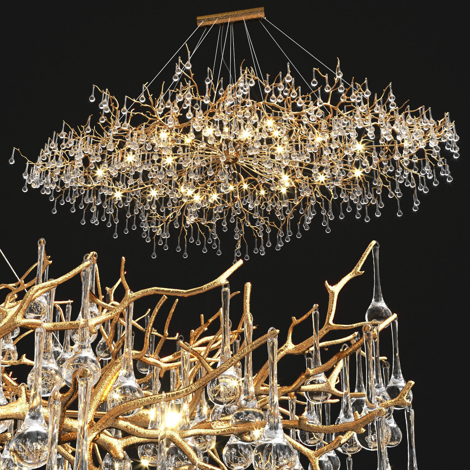 Serip bijout oval 3D model_1