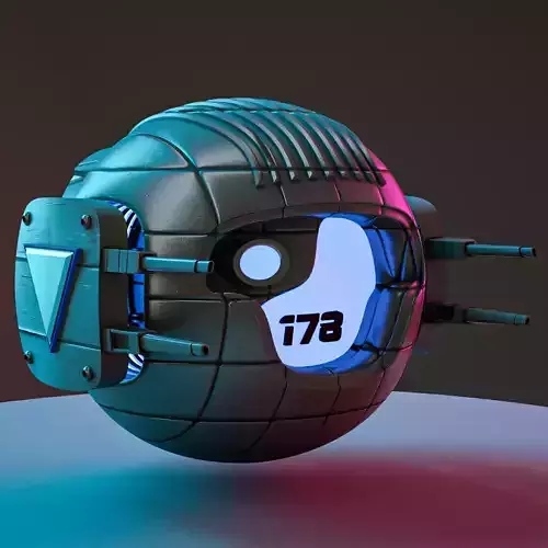 SCIFI Drone 3D model