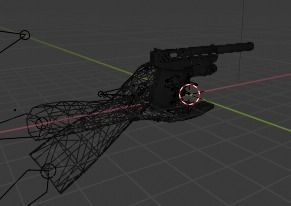 FPS Hands Low-poly 3D model_3