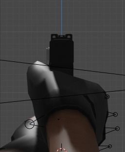 FPS Hands Low-poly 3D model_4