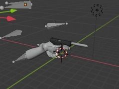 FPS Hands Low-poly 3D model_2