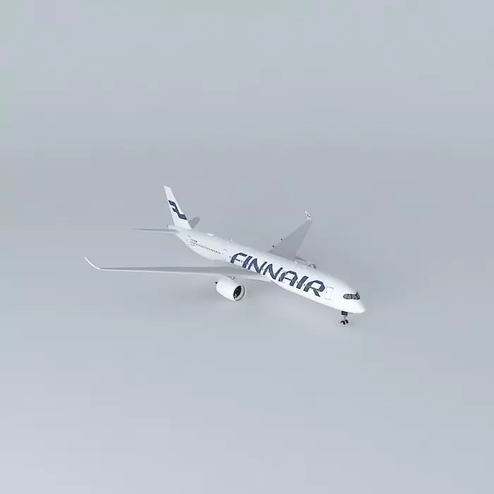 Finnair Airbus A350 941 OH LAWS 2015 Wi Fi Dome Free 3D model