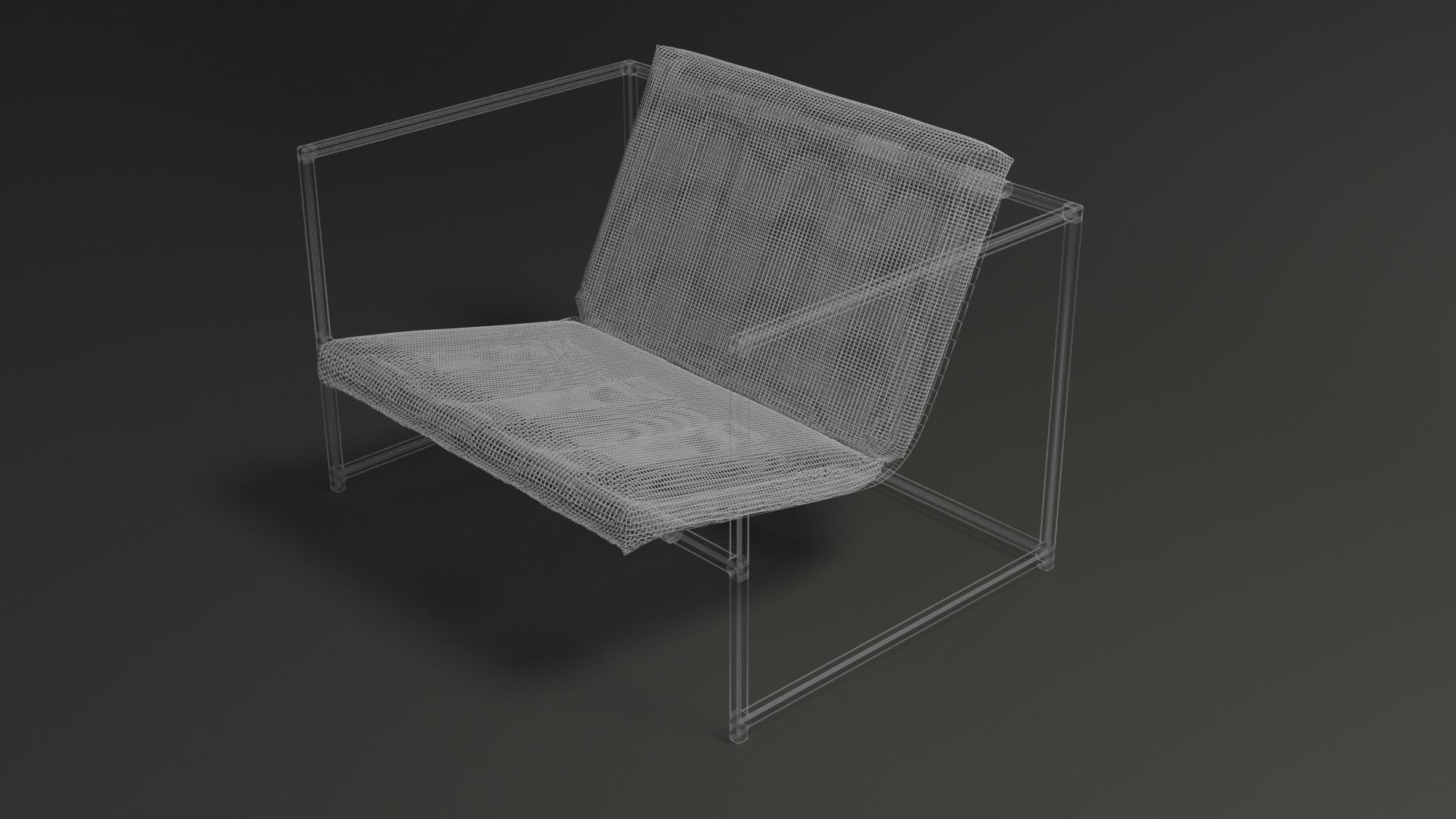Modern Chair 3D model_1