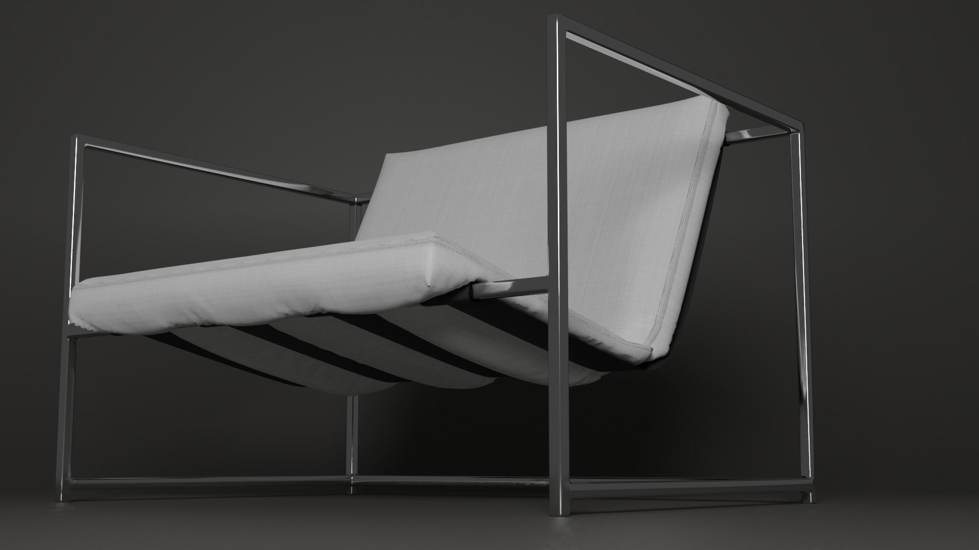 Modern Chair 3D model_5
