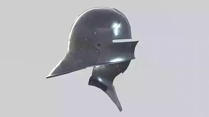 Medieval Sallet Helmet 02