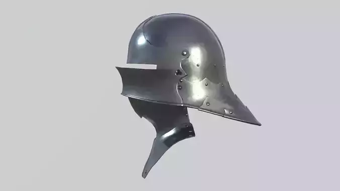 Medieval Sallet Helmet 02