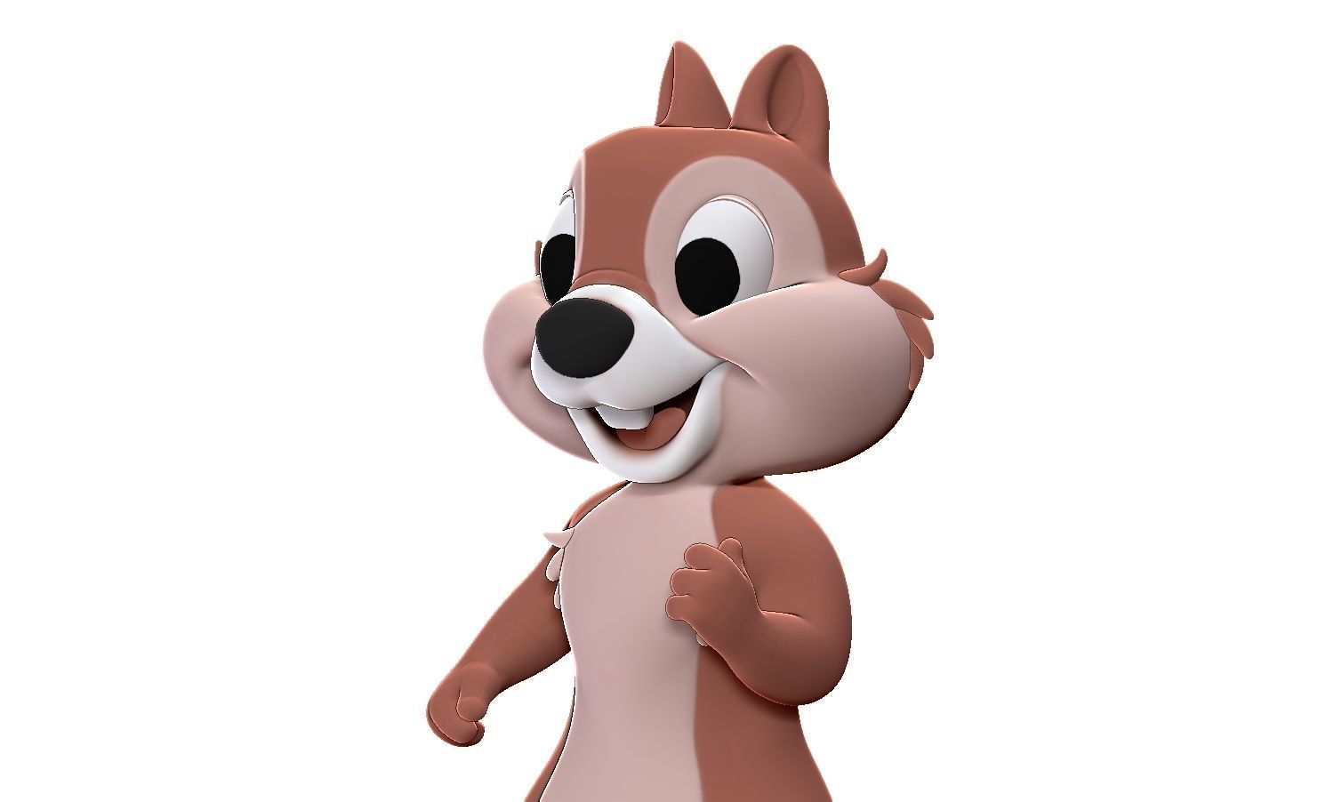 Chip and Dale 3D print model_25