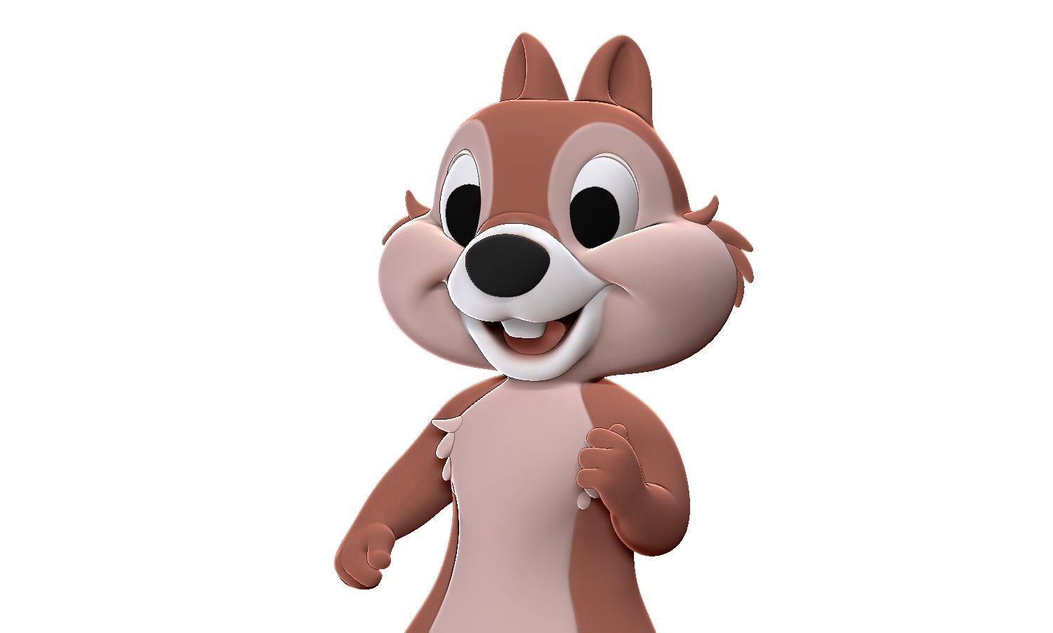 Chip and Dale 3D print model_24