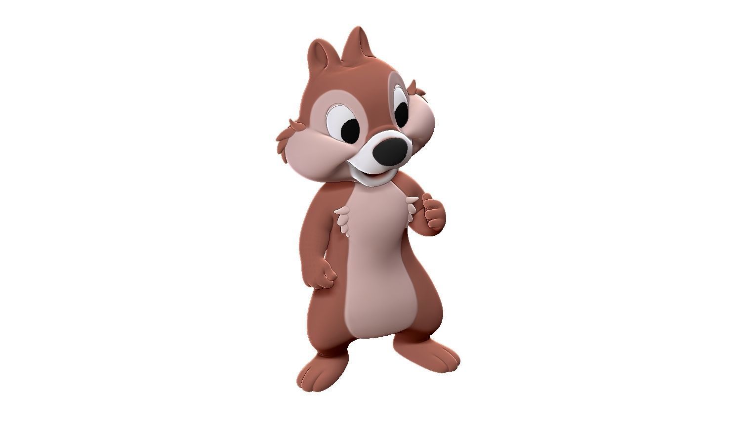 Chip and Dale 3D print model_21
