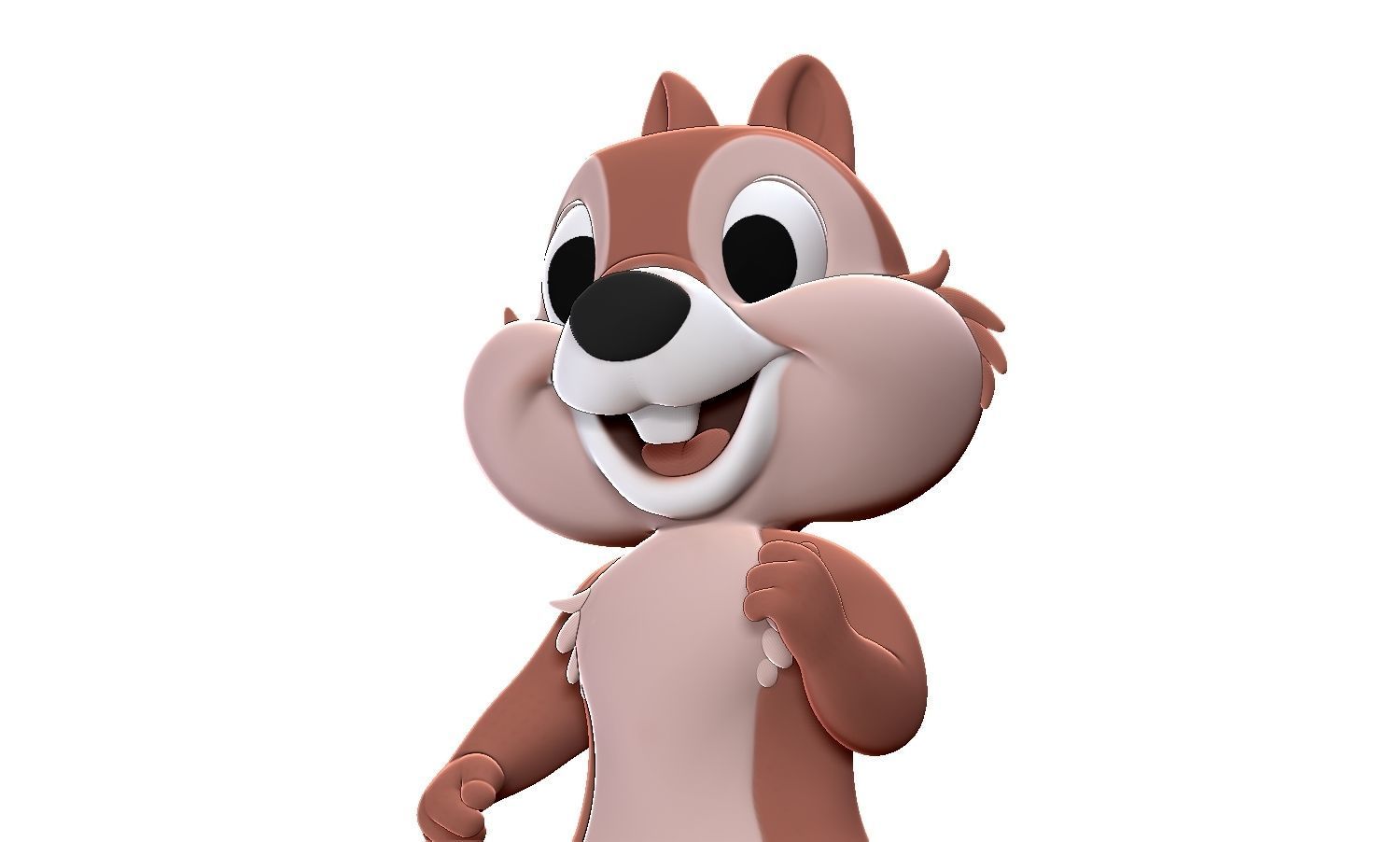 Chip and Dale 3D print model_26