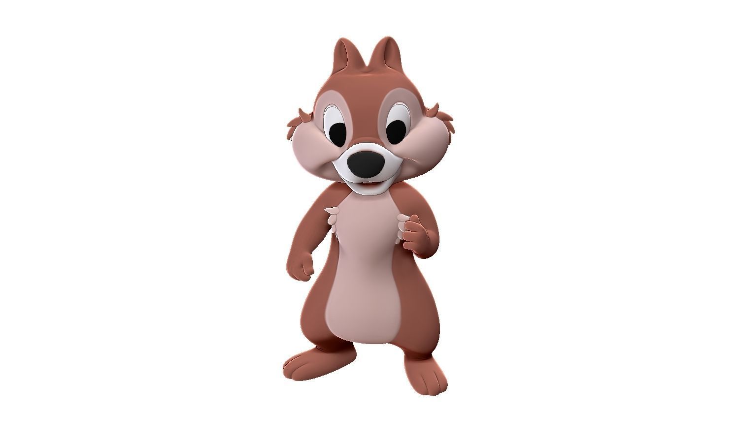 Chip and Dale 3D print model_28