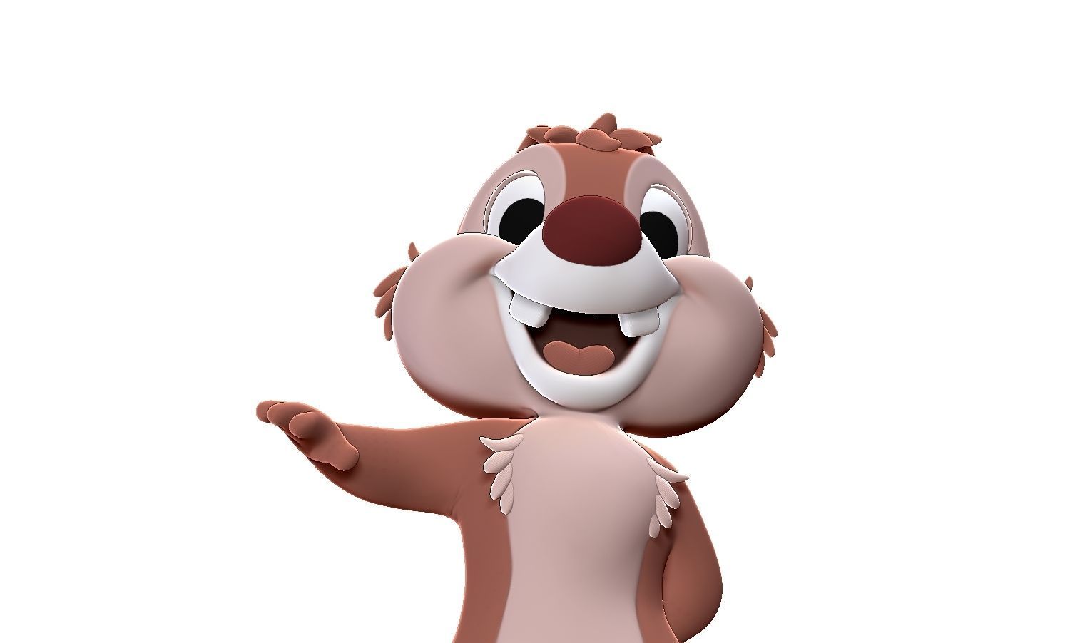Chip and Dale 3D print model_14