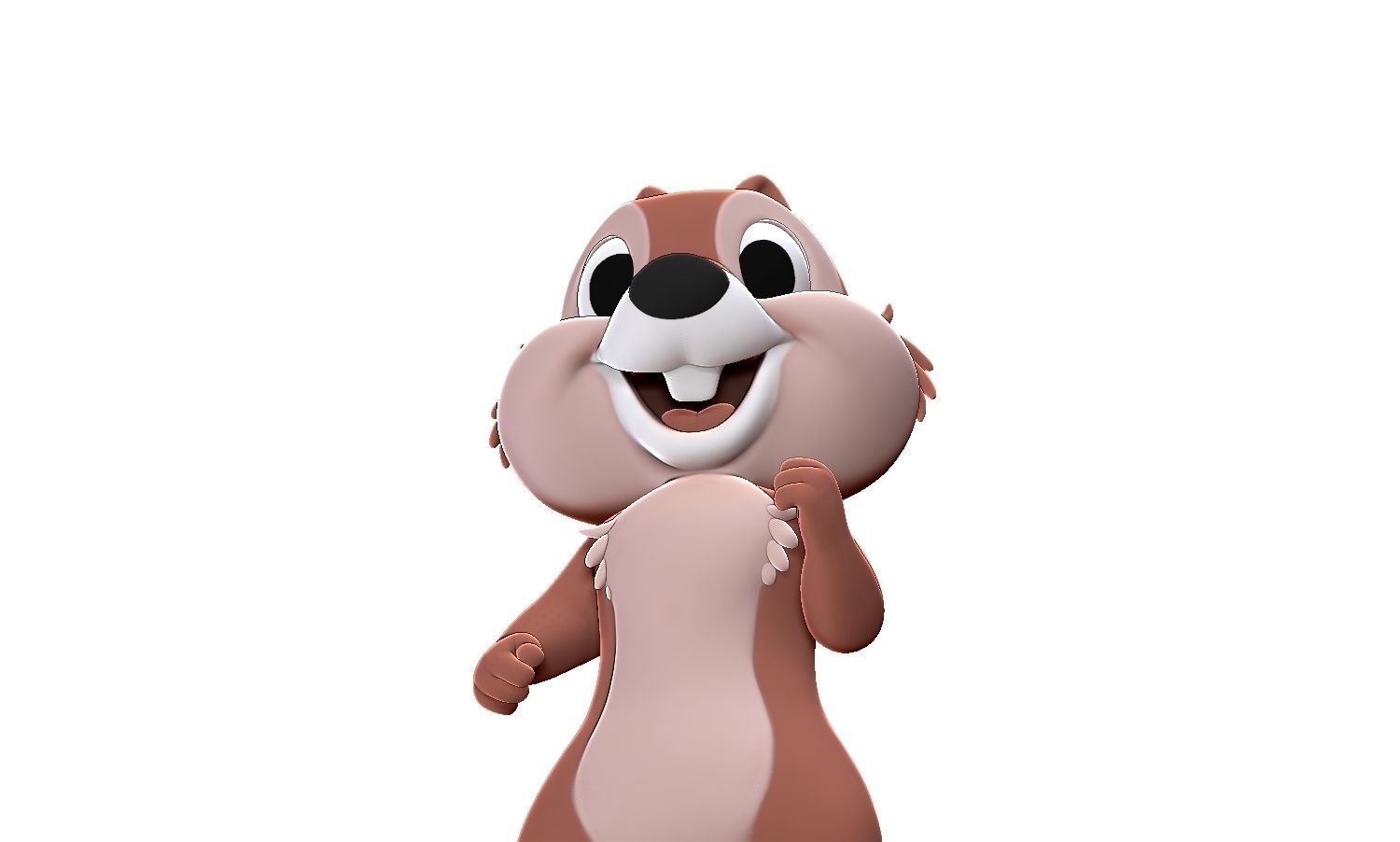 Chip and Dale 3D print model_30