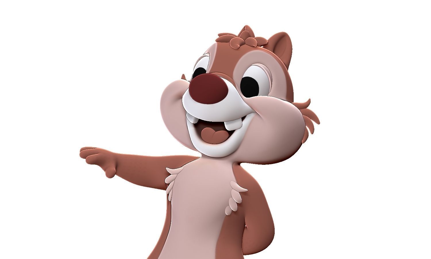 Chip and Dale 3D print model_13