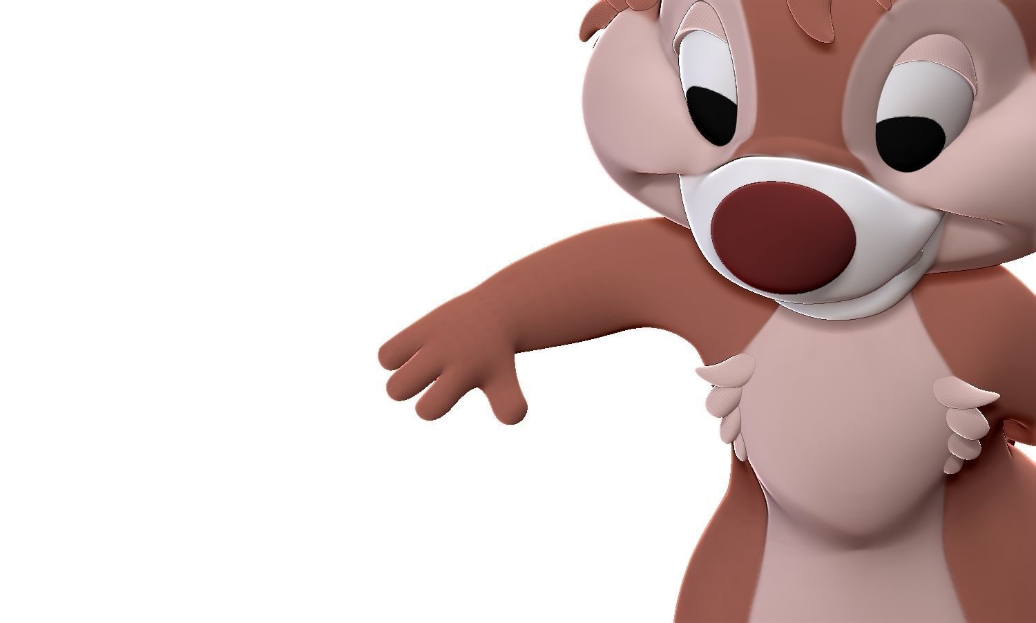 Chip and Dale 3D print model_15