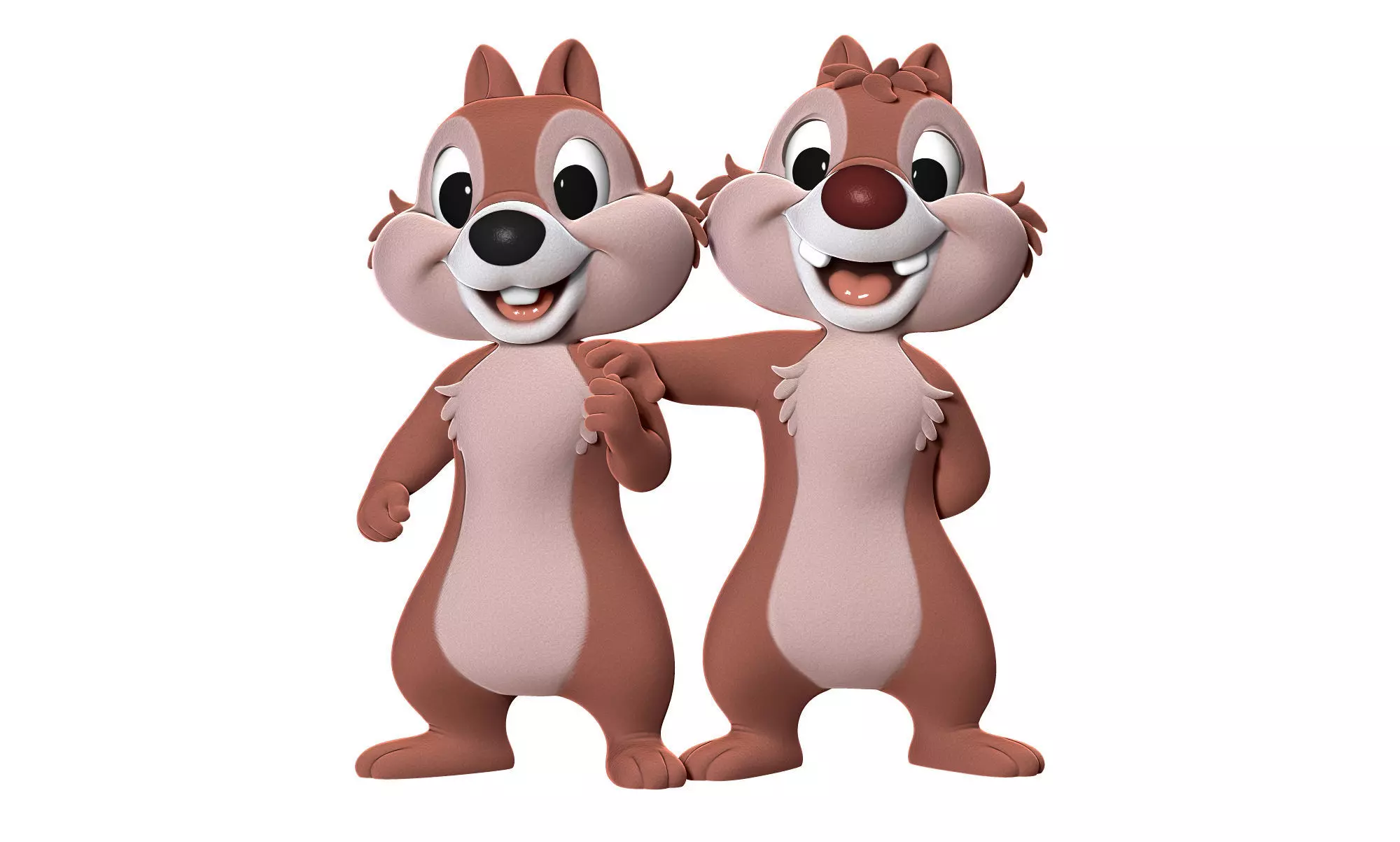 Chip and Dale 3D print model_0