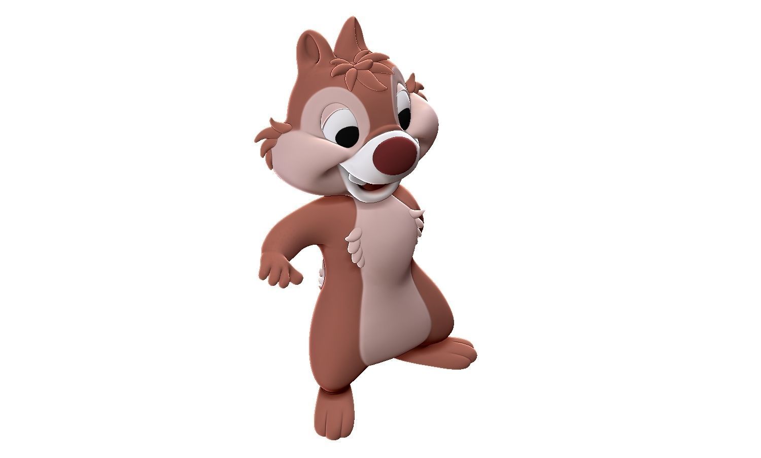 Chip and Dale 3D print model_12