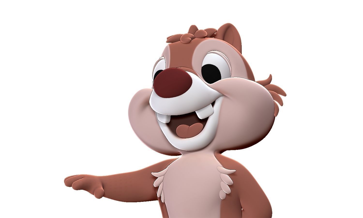 Chip and Dale 3D print model_9