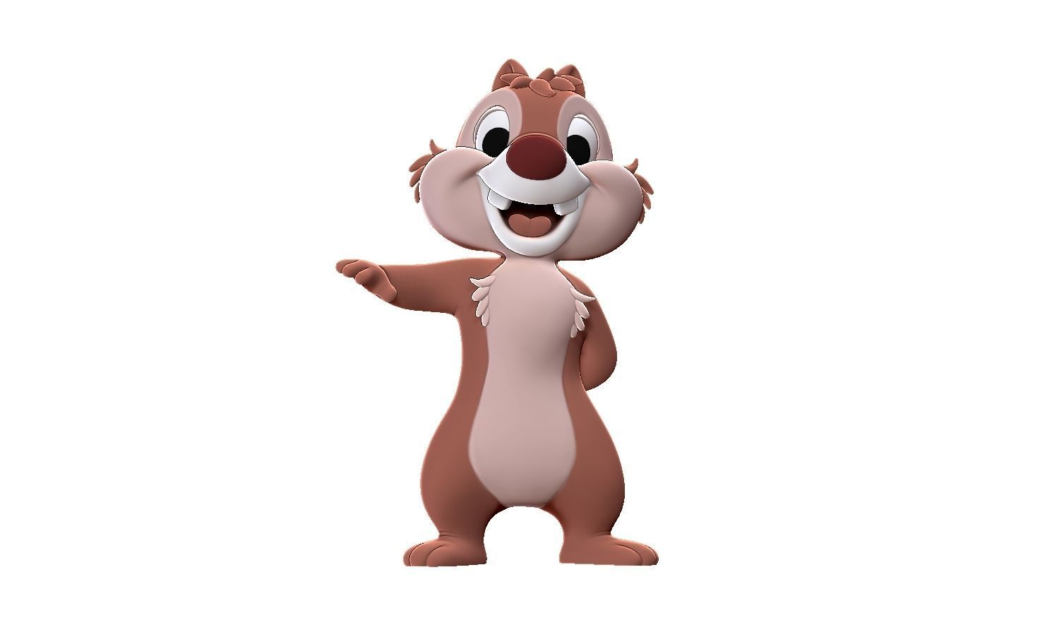 Chip and Dale 3D print model_18