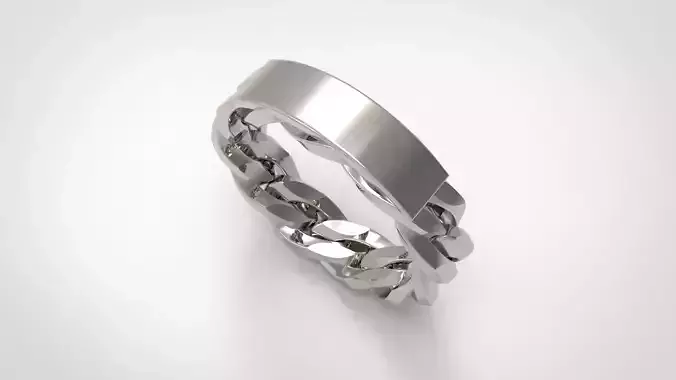 Chain ring  Lazer texture 