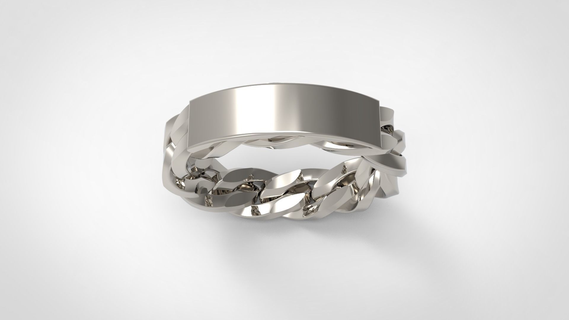 Chain ring  Lazer texture  3D model_1